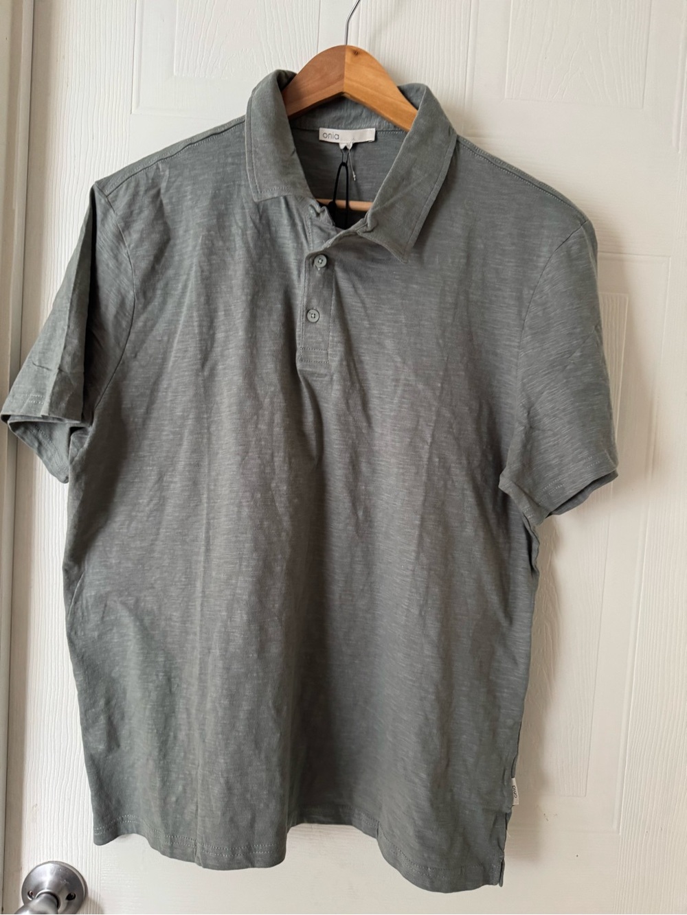 Onia Men's Slate Green Polo